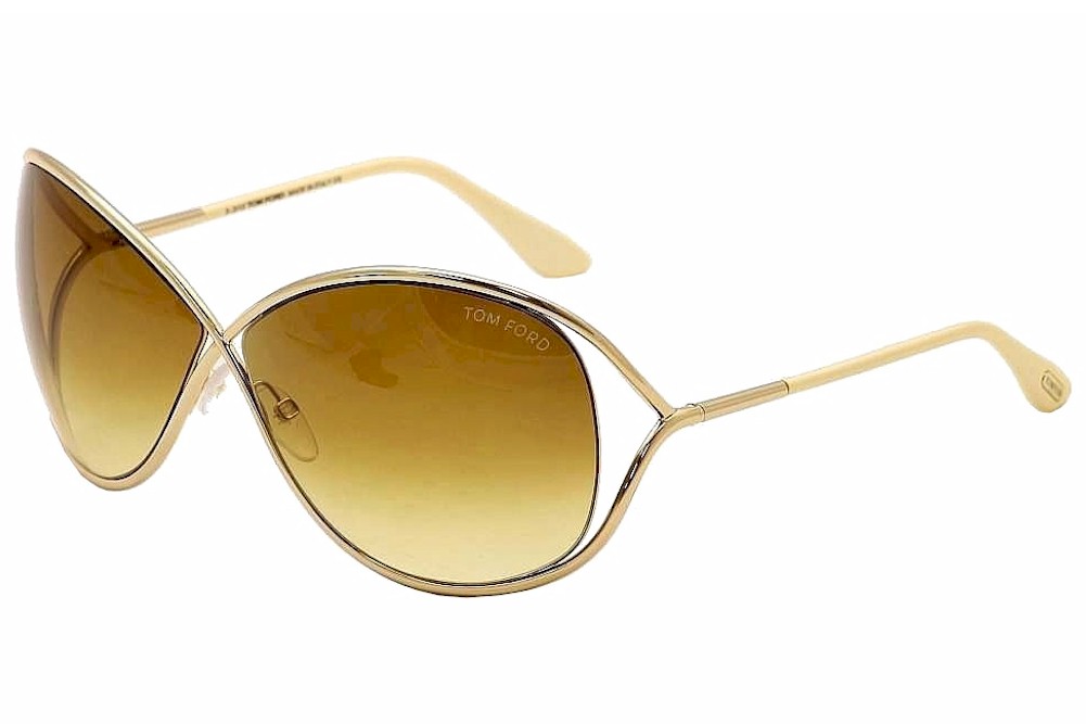 New TOM FORD Sunglasses MIRANDA TF 130 28F 68-10 Rose Gold