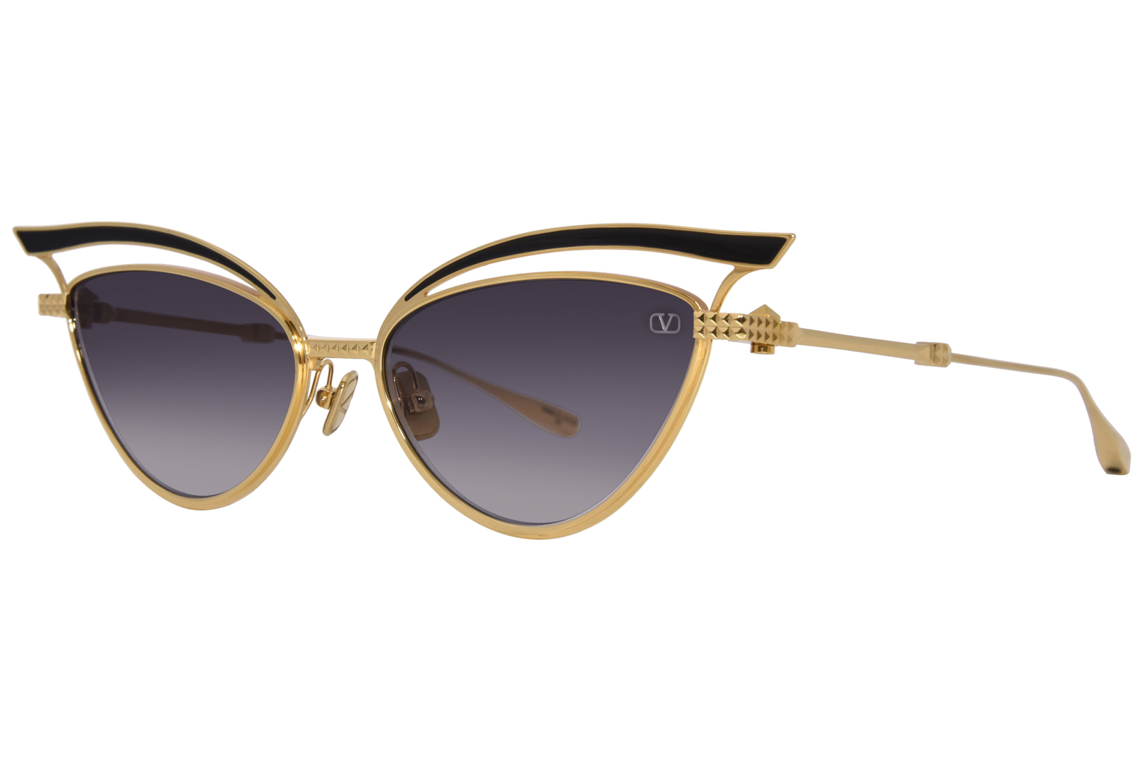Valentino V-Glassliner VLS-118A Sunglasses Titanium Women's