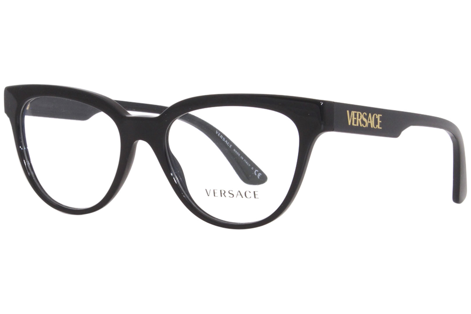 その他 VERSACE 1001360 1A13638 Amazon.com: Versace VE 3315 GB1 Black Plastic Cat-Eye