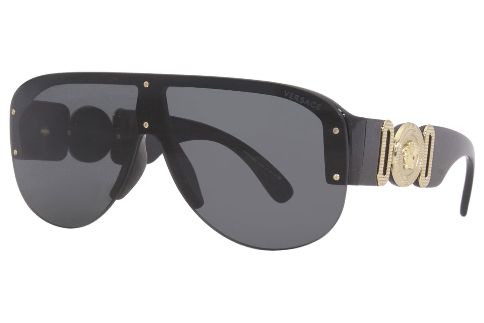 Versace VE4391 Sunglasses Men's Shield | EyeSpecs.com