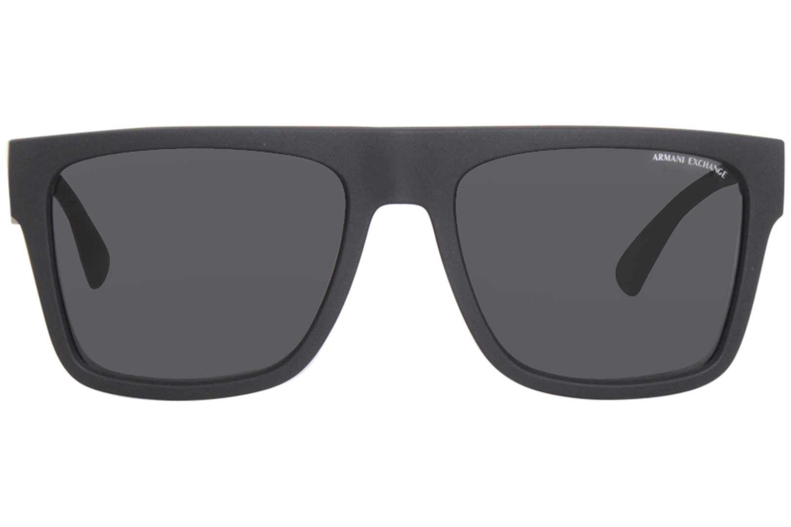 Armani Exchange AX4113S 8078/87 Sunglasses Men's Matte Black/Dark Grey ...