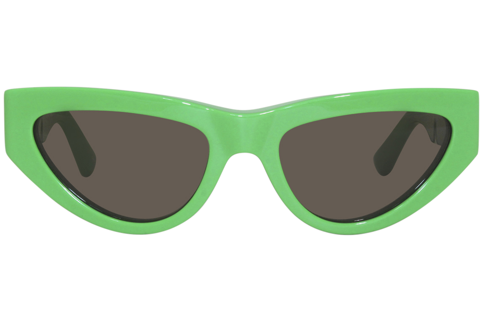 サングラス BOTTEGA VENETA Woman Sunglasses Green BV1323SK 003 Bottega Veneta™ Mitre BV1323SK Square Sunglasses | EyeOns.com
