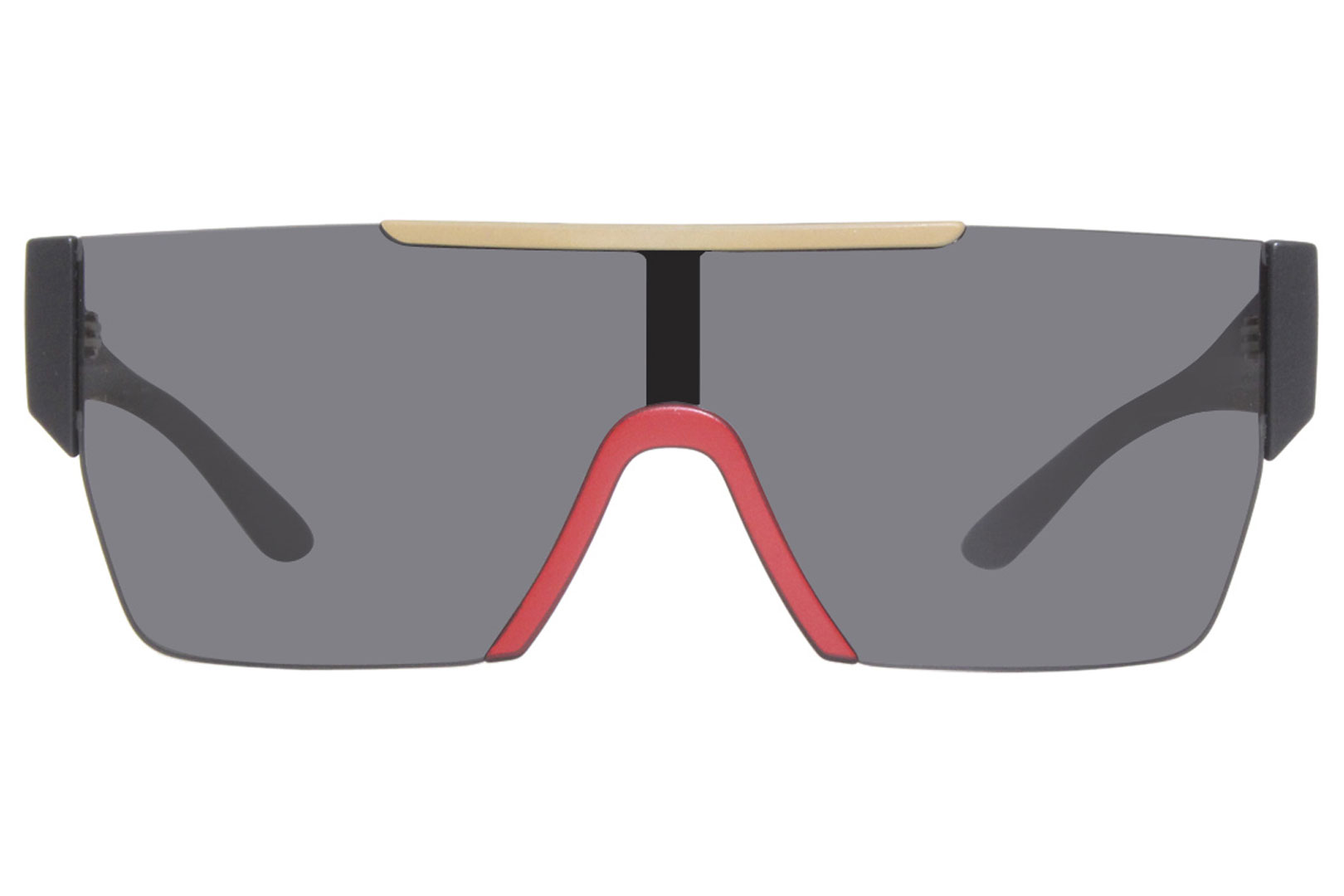 Burberry Sunglasses Men's B-4291 3964/87 Black/Beige/Red 38-138-140 |  
