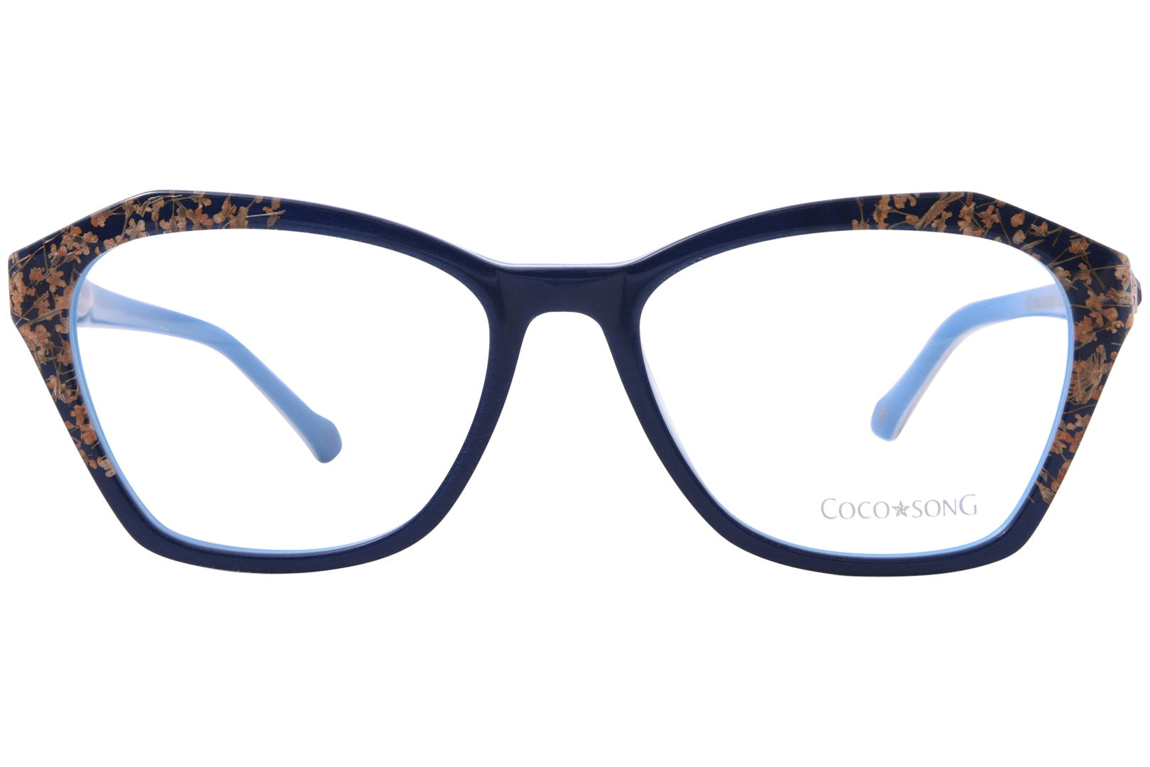 Coco Song Smile-Monkey CV293 C3 Eyeglasses Women's Blue