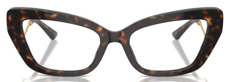 DOLCE & GABBANA キャットアイクラス DG3391B 501 Dolce & Gabbana™ DG3391B Cat-Eye Eyeglasses | EyeOns.com