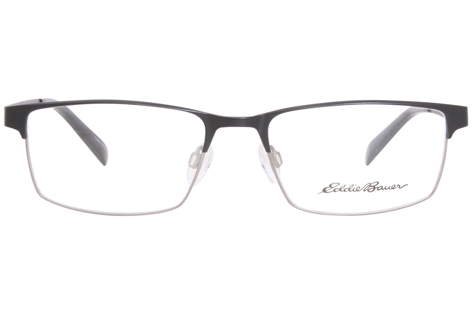 Eddie Bauer EB32030 BK Titanium Eyeglasses Men's Black Full Rim 56-18 ...