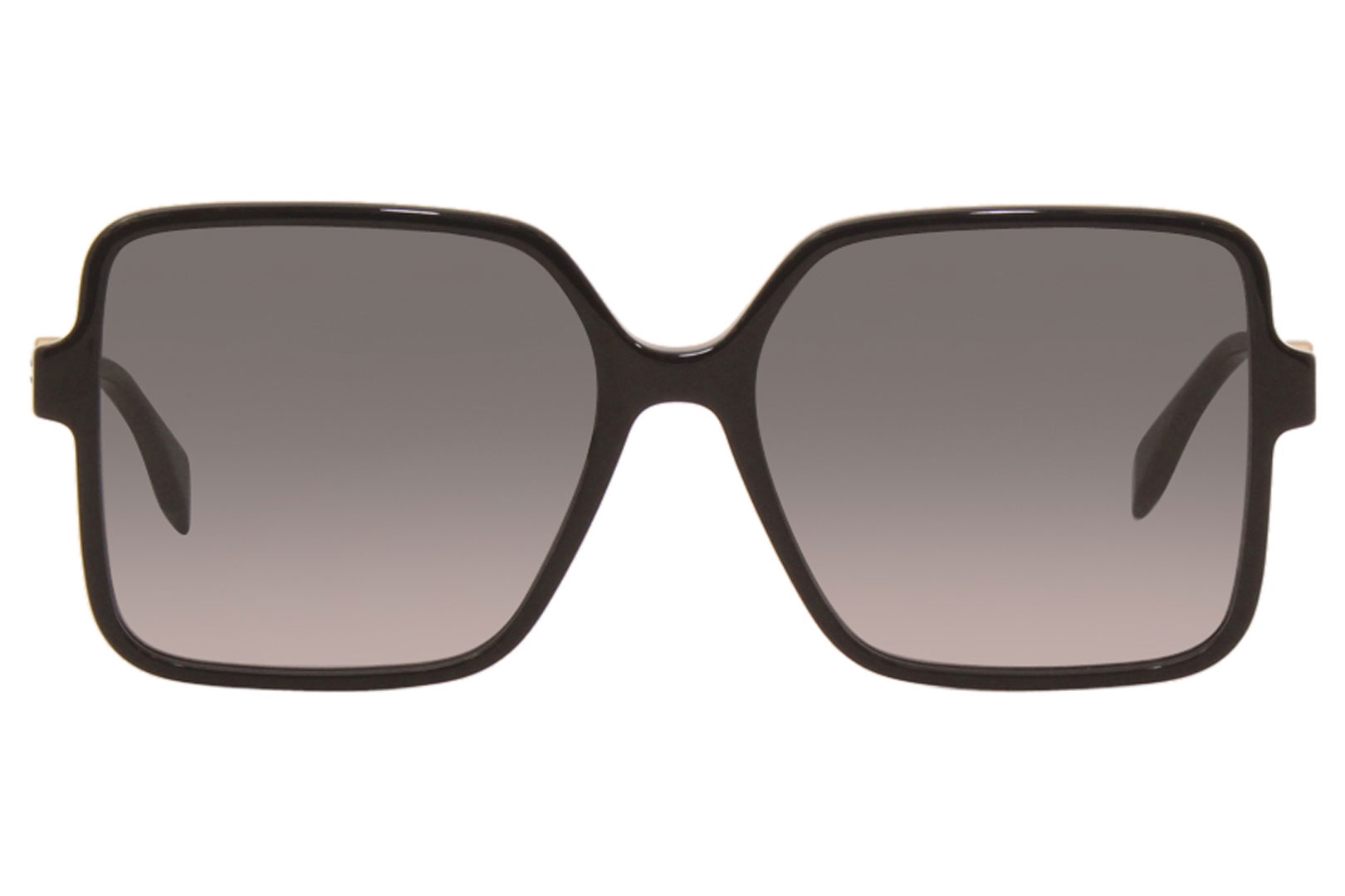 Fendi FF 0411/S ブラック サングラス FENDI Square Sunglasses FF 0411/S Black 1239561 | FASHIONPHILE