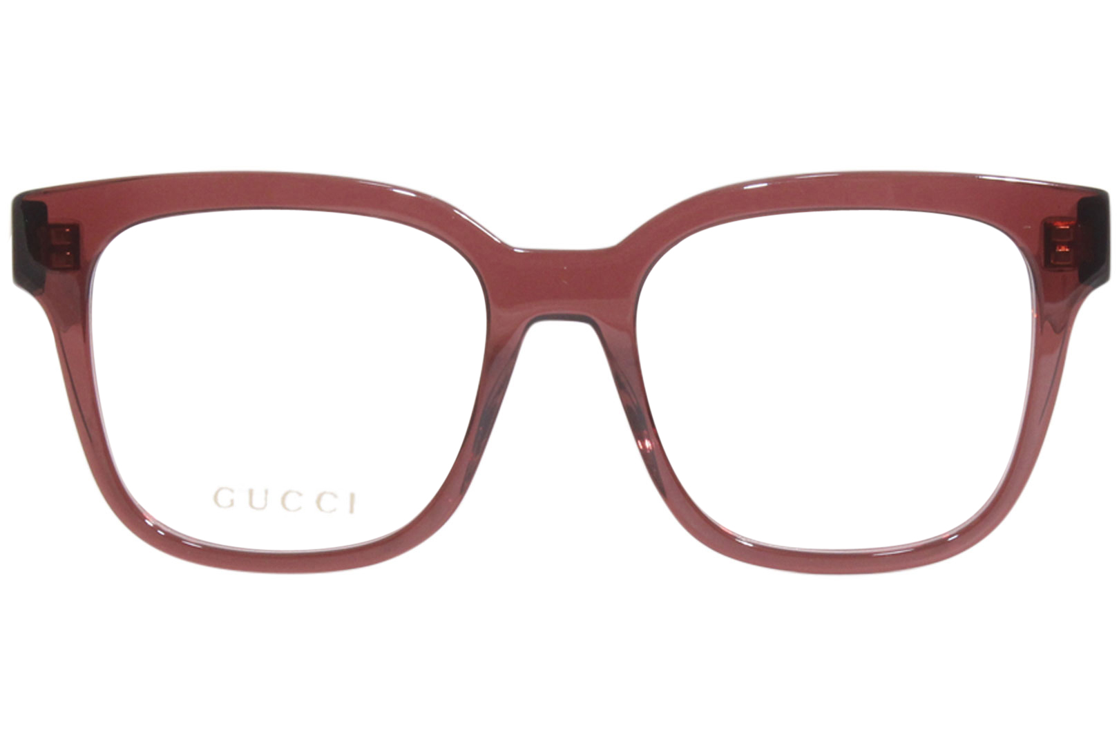 GUCCI スクエアフレムメカネ GG0958O 006 Gucci GG0958O 006 Eyeglasses Women's Burgundy Full Rim