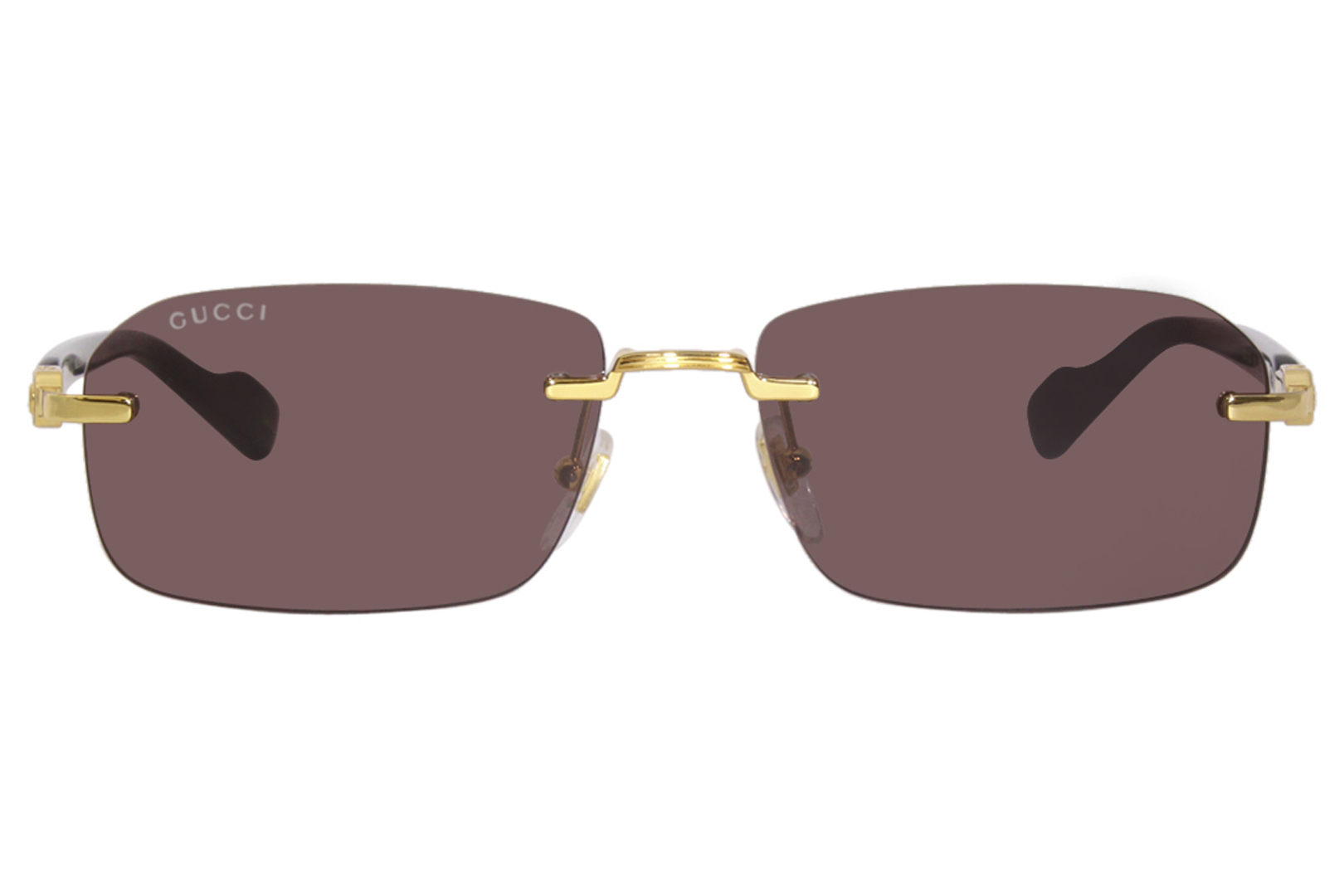 Gucci GG1221S 002 Sunglasses Men s Gold Brown Rectangle Shape 56 16 140 gucci-gg1221s-002-sunglasses-men-s-gold-brown-rectangle-shape-56-16-140