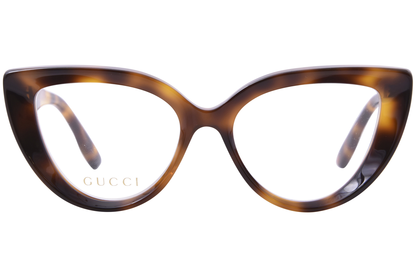 メガネ GUCCI Gucci - GG1521O - 002 havana havana transpa Gucci GG1521O 002 Eyeglasses Dark Havana - eye-oo.com