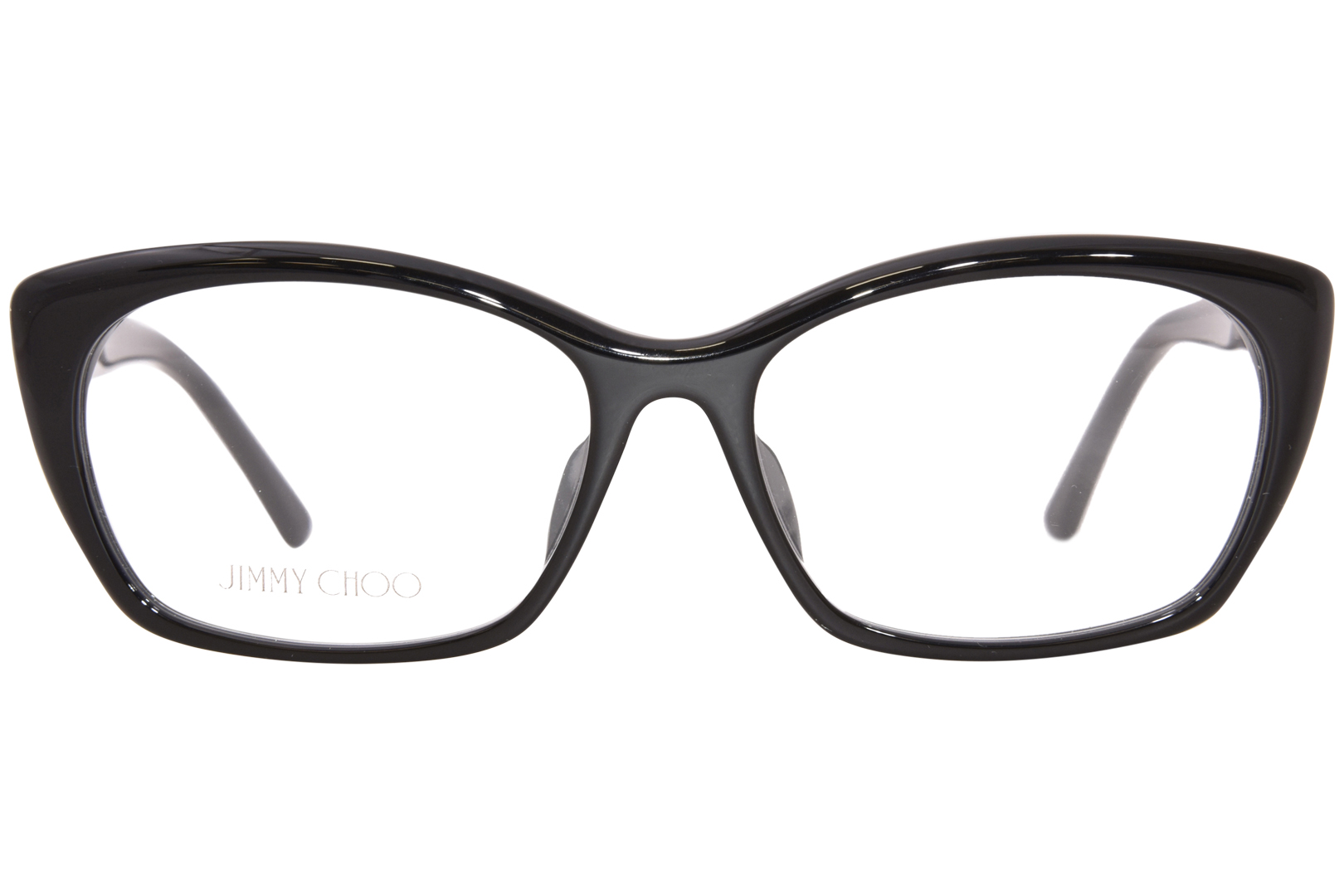 Jimmy Choo JC346/F 807 Eyeglasses Women's Black Full Rim