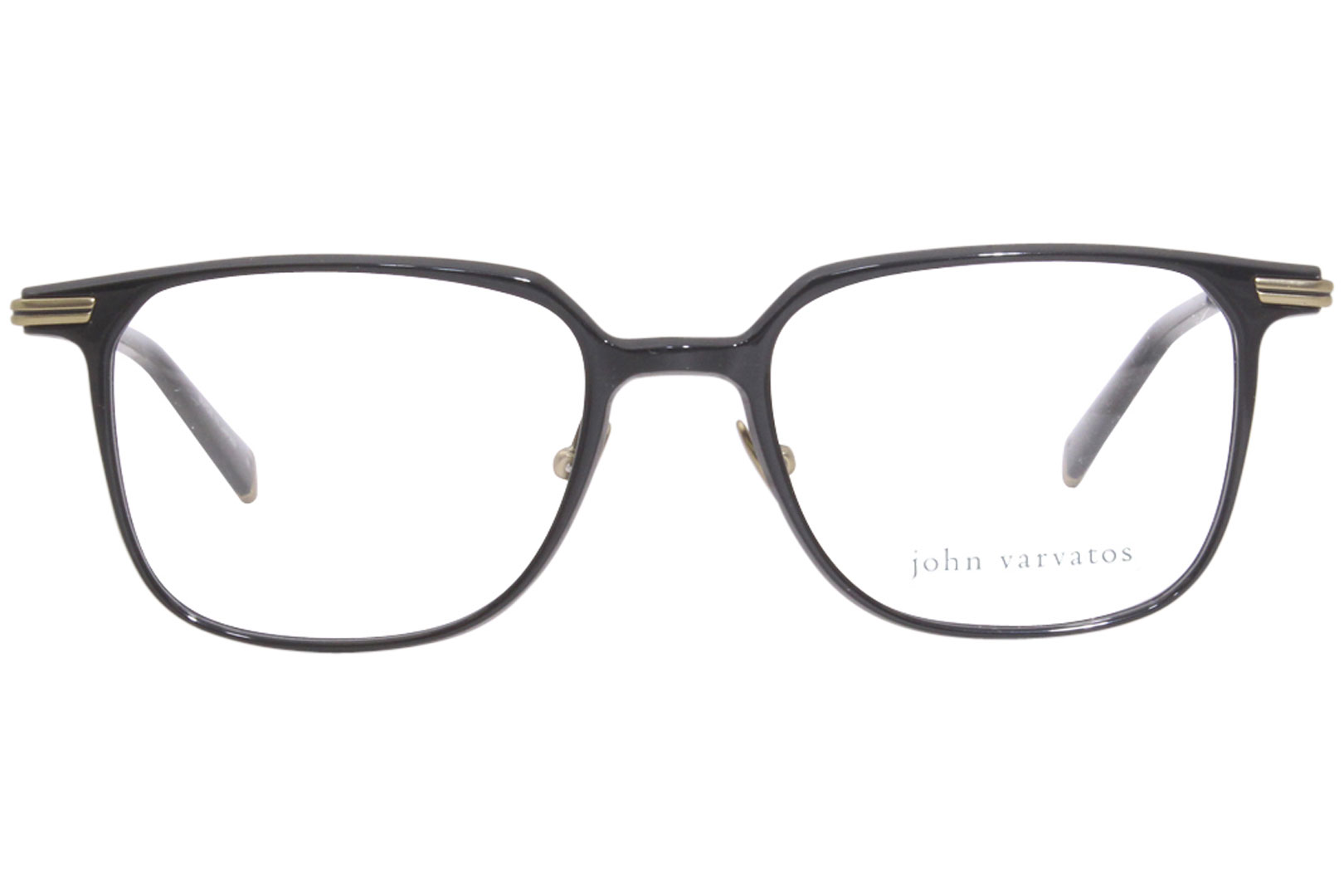 John Varvatos Eyeglasses Frame Men's V414 Black 52-18-145 | EyeSpecs.com