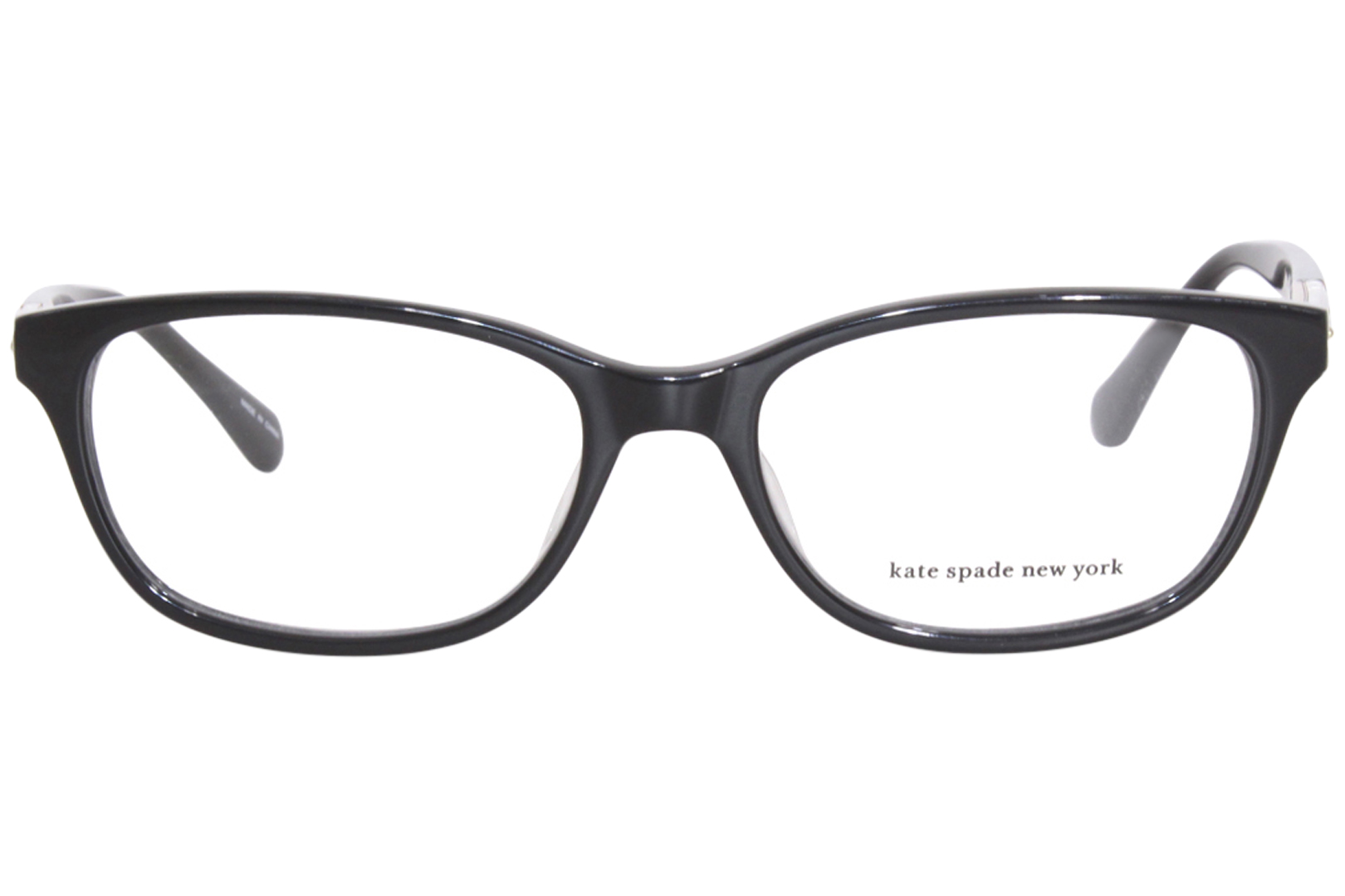 Kate Spade Hazen Eyeglasses Women's Full Rim Rectangle Shape | EyeSpecs.com