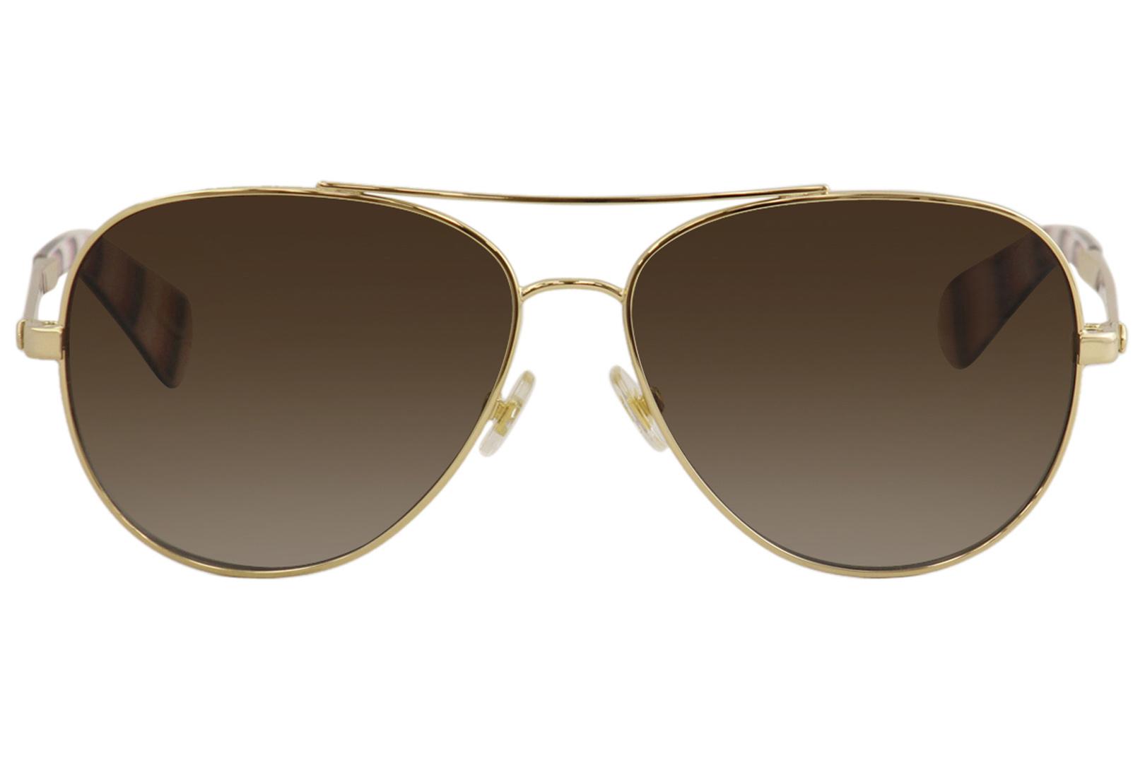 Kate Spade Women's Avaline2S Avaline/2/S 013LA Gold Polarized Sunglasses  58mm 