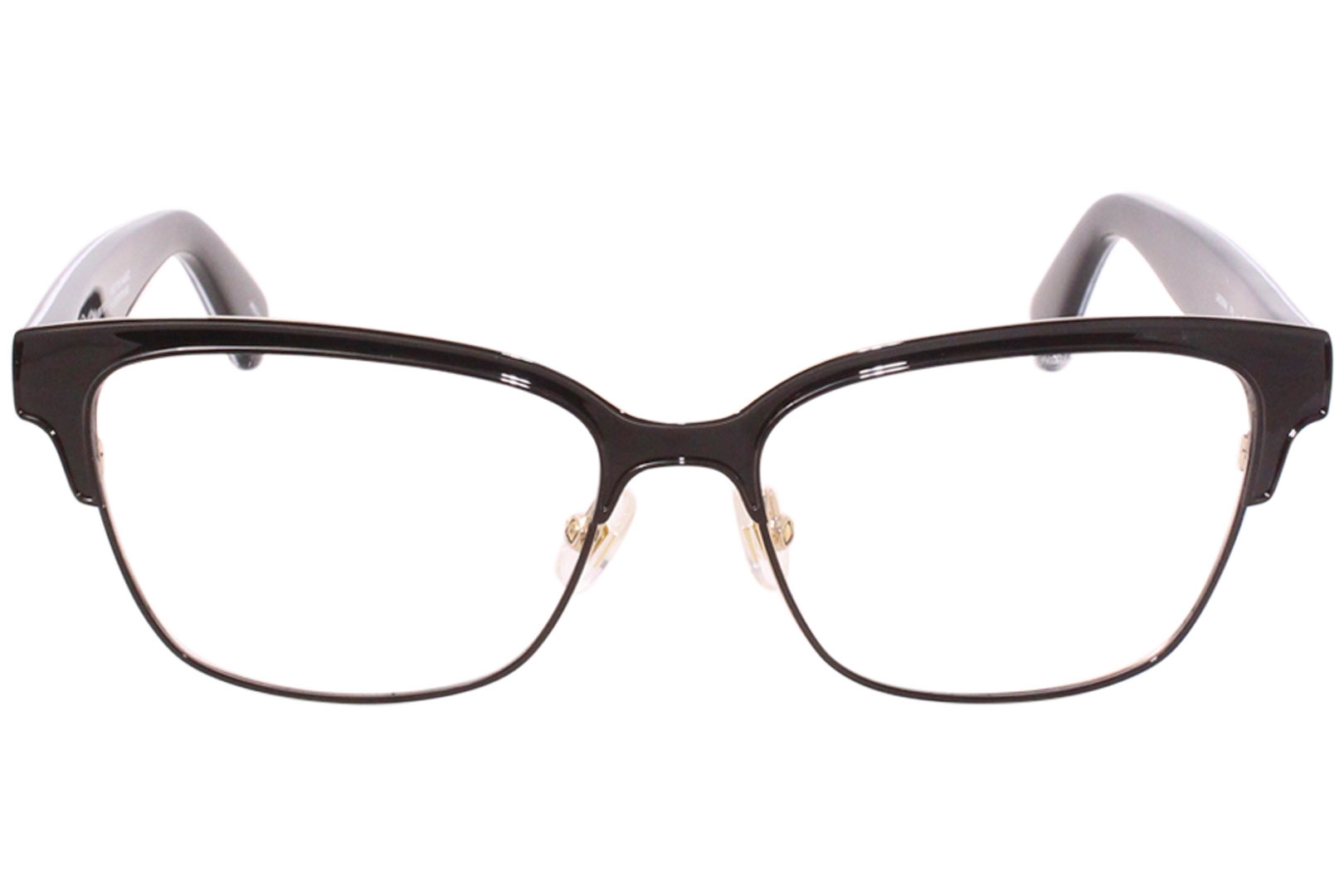 Kate Spade Ladonna FP3 Eyeglasses Women's Black/Gold/Leopard Optical Frame  53mm 