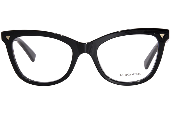 メガネ BOTTEGA VENETA Woman Optical frames Black BV1288O 001 Bottega Veneta BV1288O 001 - Black Eyeglasses for Woman