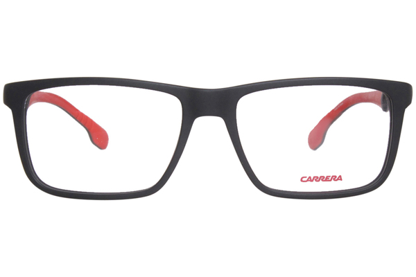 Carrera 8825/V 003 Eyeglasses Men's Matte Black Full Rim Rectangle Shape  55mm 