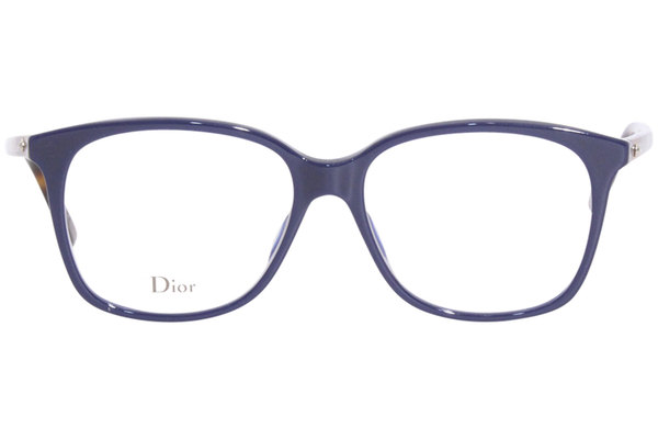 メガネ Dior MONTAIGNE41 CF2 Dark Blue Square Eyeglasses Frame Dior MONTAIGNE 41 CF2 glasses | Buy online now