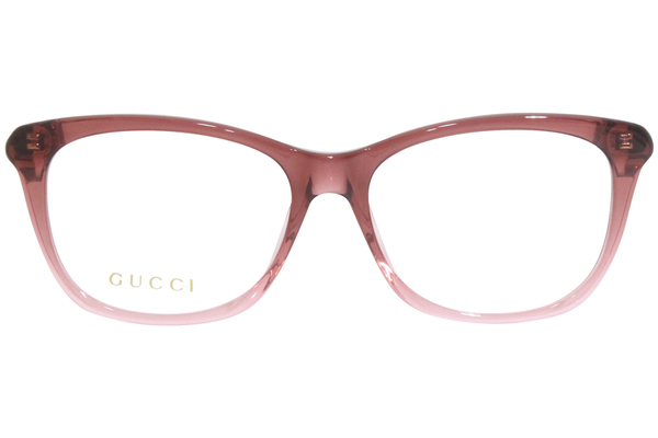 Gucci Eyeglasses Frame Women's GG1012O 003 Burgundy 54-16