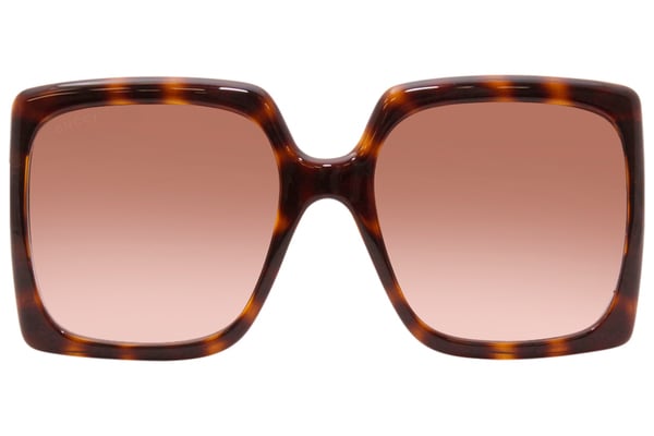 サングラス GUCCI Woman Sunglasses Brown GG1860S 002 Gucci GG1860S 002 Rectangular Sunglasses Brown Havana - eye