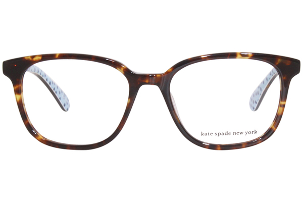 Kate Spade Bari 086 Eyeglasses Youth Girl's Havana Full Rim Cat Eye  47-15-130 