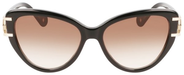 Lanvin LNV643S 102 Sunglasses Women's White Cat Eye 56-16