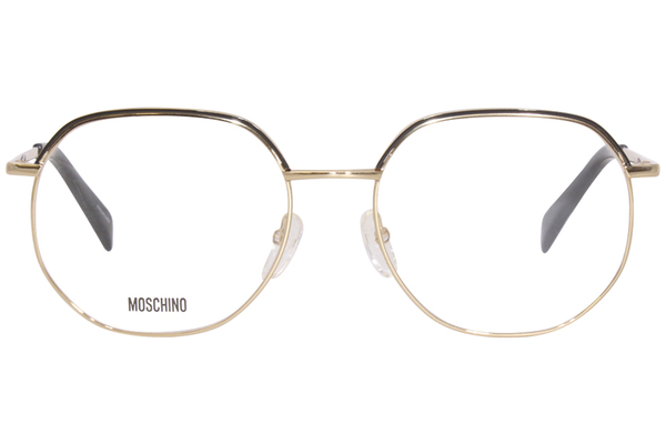 Moschino MOS542 000 Eyeglasses Women's Rose Gold Full Rim