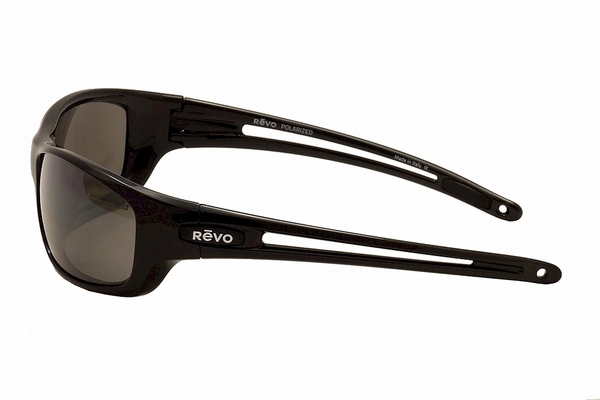 Revo Guide-S RE4070 01 Sunglasses Men's Black/Blue Water Mirror Polarized Lenses