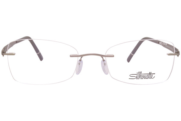 セットアップ Blend Women's Eyeglasses Silhouette Chassis Silver 8640 5555 自動車