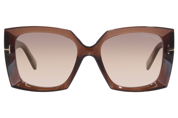 Tom Ford Jacquetta TF921 48G Sunglasses Women's Transparent Brown
