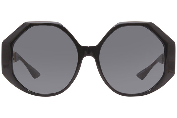 Versace Black / Dark / Grey Sunglasses VE4395F 534587 59