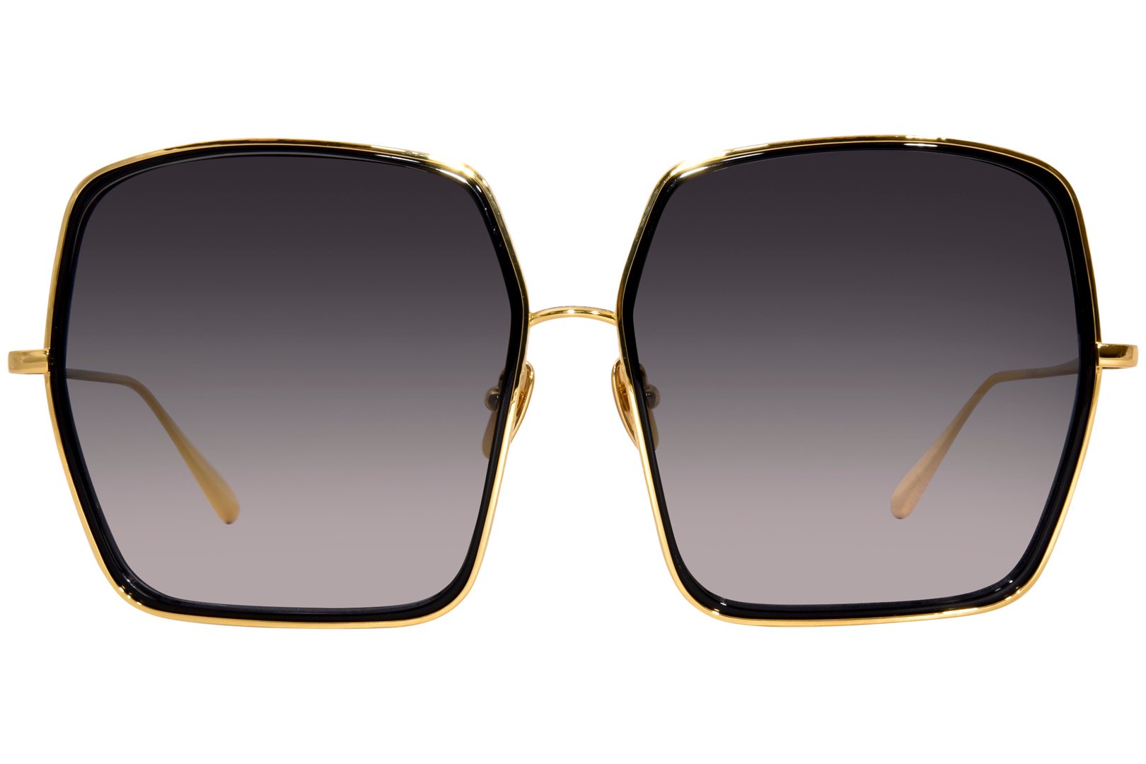 熱販売 Linda Farrow Camaro LFL/1349/1 Sunglasses Titanium Women's 小物