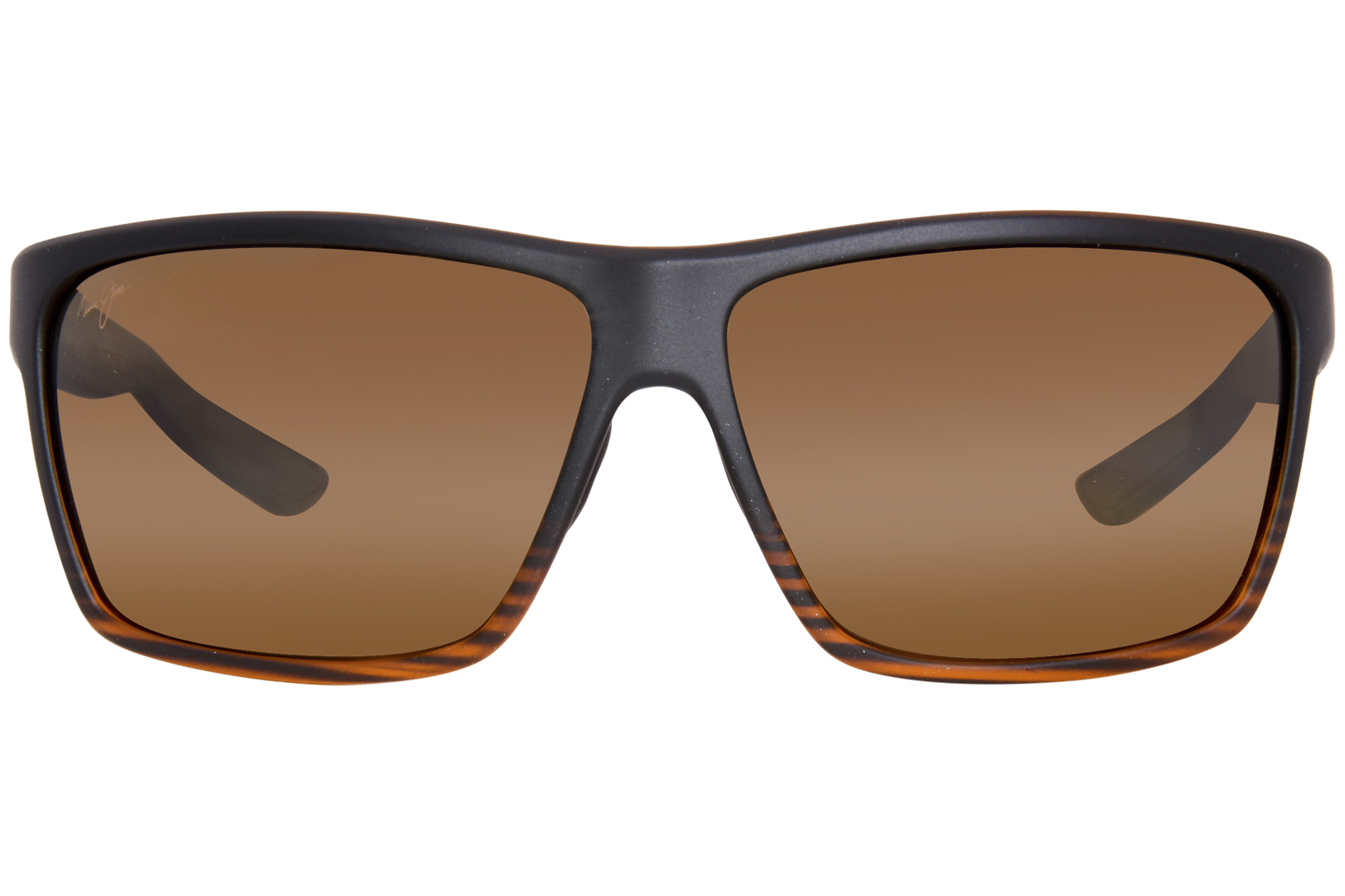 Maui Jim Alenuihaha MJ839-25C Sunglasses Dark Brown Stripe/Polarized ...