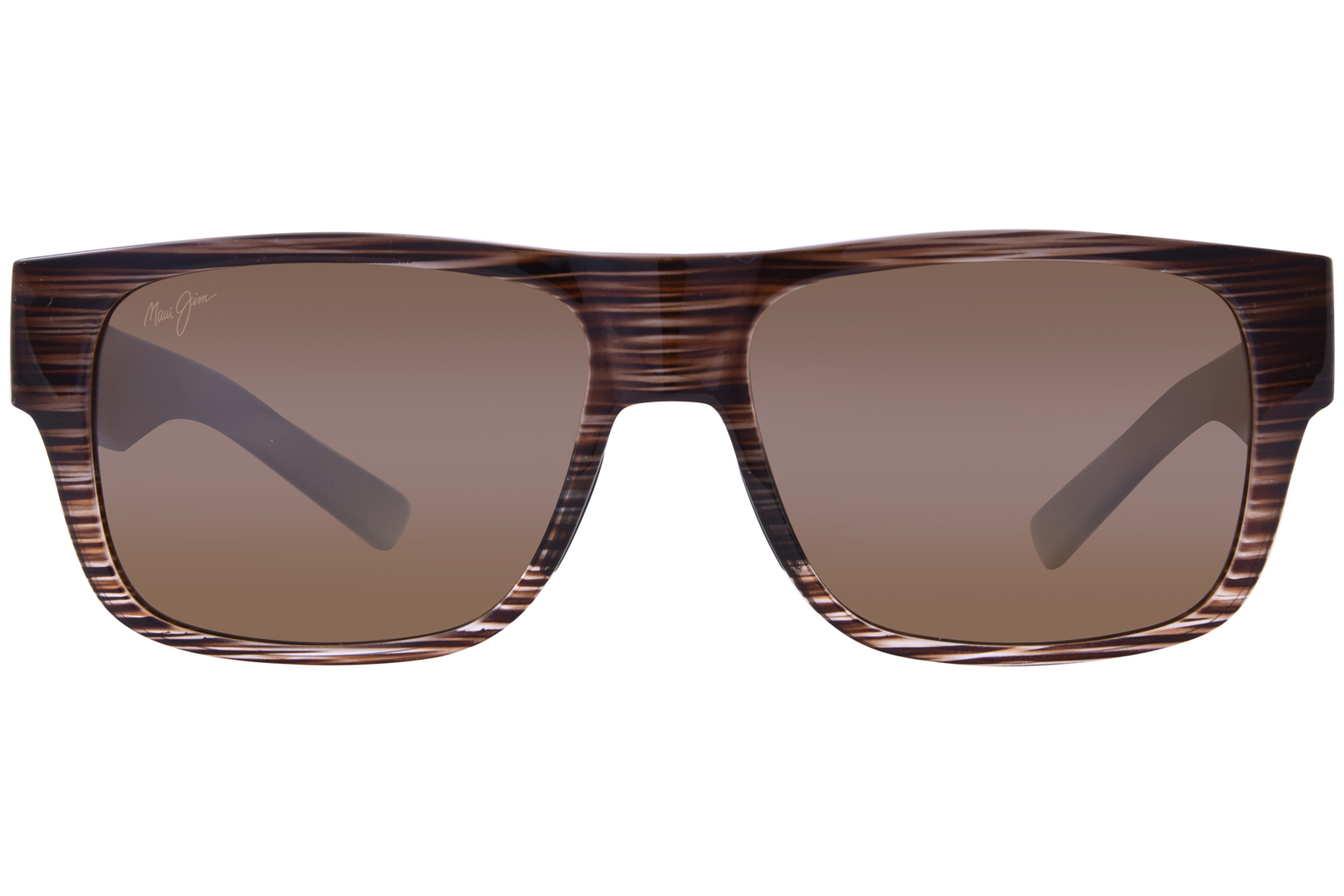 Maui Jim Polarized Keahi MJ873-10 Sunglasses Brown Stripe Maui Jim Polarized Keahi MJ873-10 Sunglasses Brown Stripe