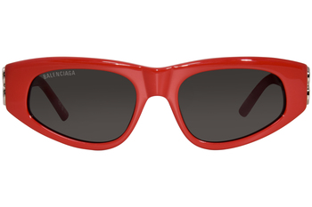 Balenciaga BB0095S 001 Sunglasses Women's Black/Gold/Grey
