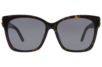 Balenciaga BB0102SA 002 Sunglasses Women's Havana/Green