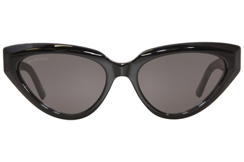 BALENCIAGA キャットアイフレムサンクラス BB0270S 004 Balenciaga BB0270S 004 Sunglasses Women's Blue/Grey Cat Eye