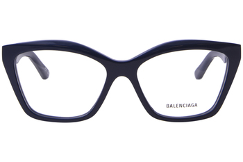 Balenciaga BB0342O 007 Eyeglasses Women's Violet Full Rim