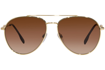Burberry Carmen BE3128 110913 Sunglasses Men's Light Gold 58