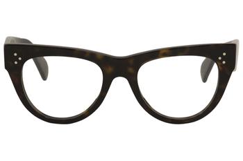 メガネ Celine Eyeglass Frame CL50092I 001 Black Round Buy CELINE Round Injection Optical Glasses 'Black