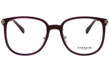 DORA公式　COACH Coach HC6241D 5824 Eyeglasses Women's Transparent Burgundy