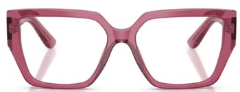 メガネ DOLCE & GABBANA Woman Optical frames Burnt 0DG3373 3411 Dolce & Gabbana DG3373 3411 Eyeglasses Women's Fleur Caramel