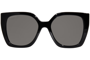 サングラス GUCCI Woman Sunglasses Black GG1308S 001 Gucci GG1300S 001 Sunglasses Women's Black/Havana/Grey