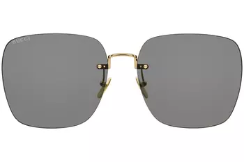 サングラス GUCCI Woman Sunglasses Brown GG1923SA 003 Gucci GG1923SA 003 Sunglasses Women's Gold/Brown Lenses