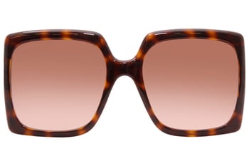 サングラス GUCCI Woman Sunglasses Brown GG1862S 002 Gucci Gg1862s Havana Female Cat-Eye Sunglasses | Eyewear Index