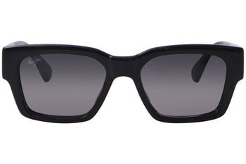サングラス Maui Jim Maui Jim - KENUI - grey kenui shiny blk w tr Amazon.com: Maui Jim Kenui Rectangle Sunglasses, Shiny Black