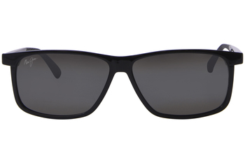 サングラス Maui Jim Maui Jim - PULAMA - grey pulama shiny black Maui Jim Pulama 618 Sunglasses - Flight Sunglasses