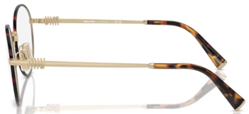 【送料&関税込】Miu Miu 0mu 52xv 15u1o1 Oro Havana Glasses Miu Miu MU52XV 15U1O1 glasses | Buy online now