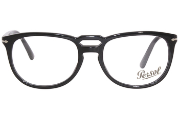 Persol 3278-V 95 Eyeglasses Black Full Rim Pillow Shape 53