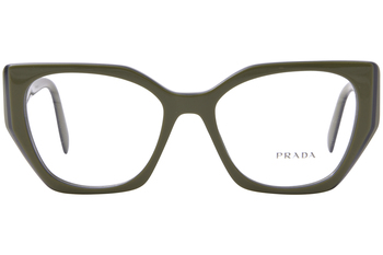 Prada PR-18WV 1AB1O1 Eyeglasses Women's Black Full Rim Oval
